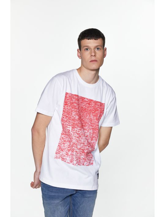 Replika T-shirt με Τύπωμα Faded