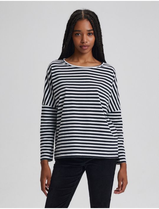 Diverse Μπλούζα L/S Ριγέ UPST