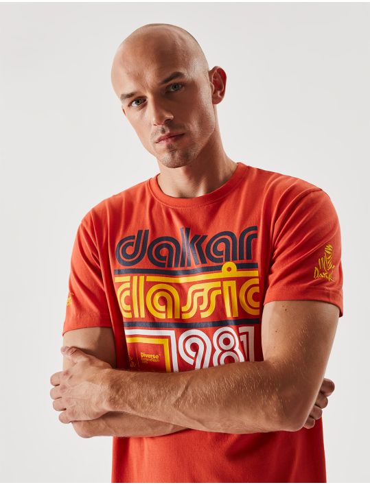 Dakar T-shirt με Τύπωμα DKR CL 0222