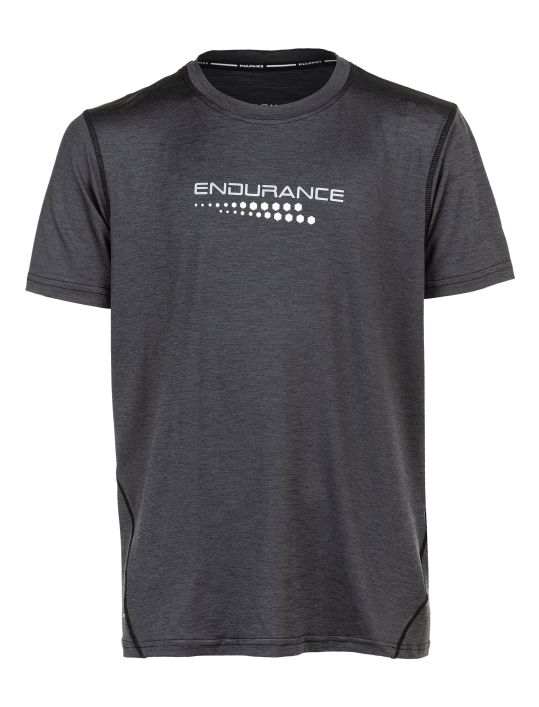 Endurance T-shirt Drill Jr. Unisex Melange S/S Tee