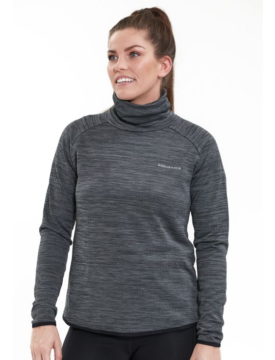 Endurance Μπλούζα L/S Littao Melange Midlayer