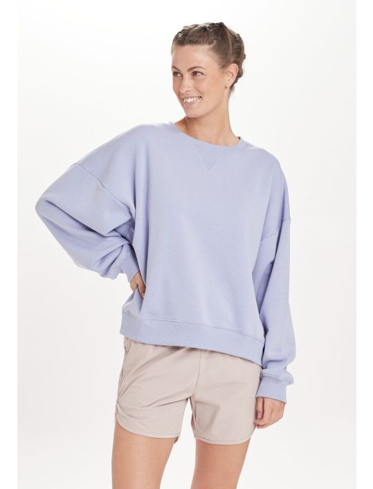 Athlecia Μπλούζα με Μακρύ Μανίκι Φούτερ Oversize Eudonie