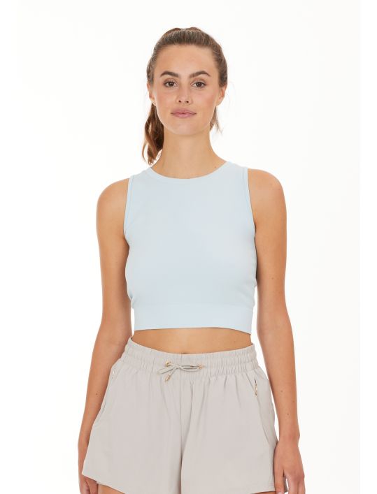 Athlecia Μπλούζα Αμάνικη Horigami W Seamless Cropped Top