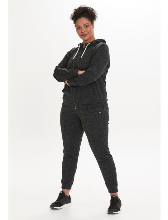 Q Plus Size Παντελόνι Φόρμας Olivia W Melange Sweat Pants