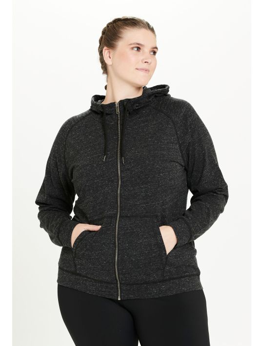 Q Plus Size Ζακέτα Olivia W Melange Sweat Hoody