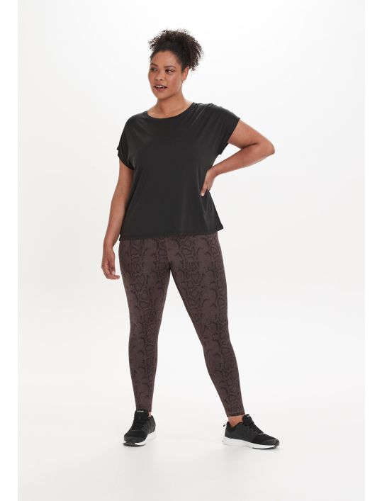 Q Plus Size Κολάν Cerine W Printed Tights
