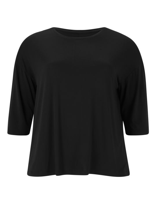 Q Plus Size T-shirt Jenirei W Soft Touch 3/4 Tee