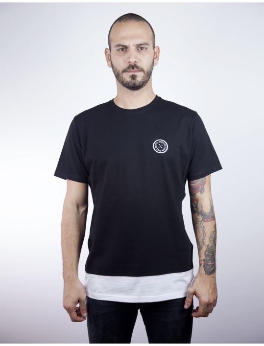Hoodloom T-shirt 2χρωμο με Πίσω Τύπωμα