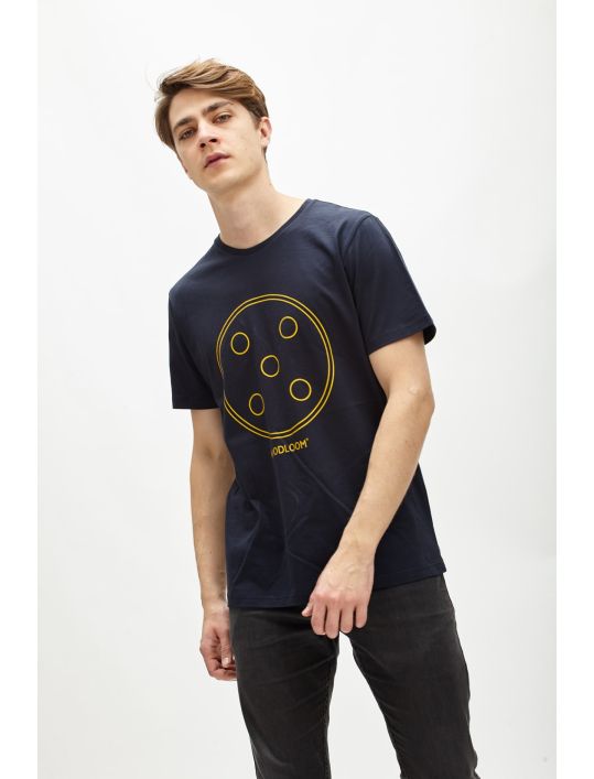 Hoodloom T-shirt με Τύπωμα Button Dots