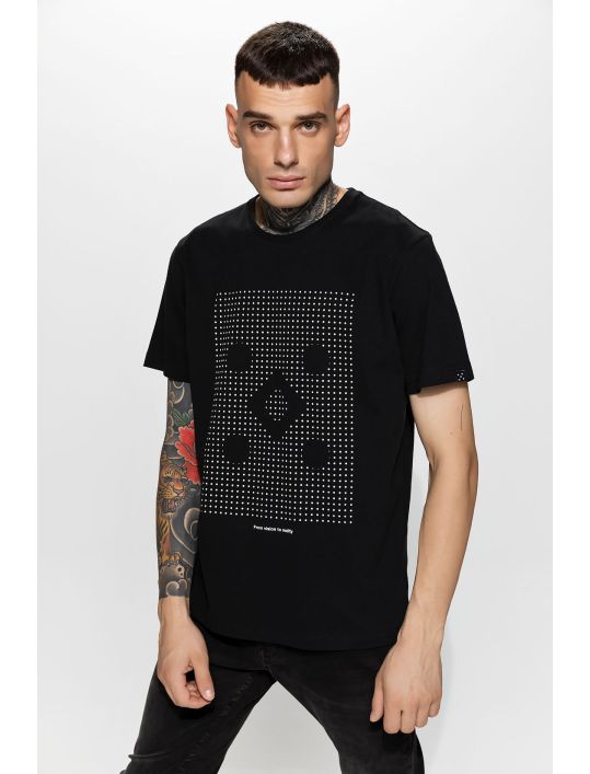 Hoodloom T-shirt με Τύπωμα From Vision To Reality