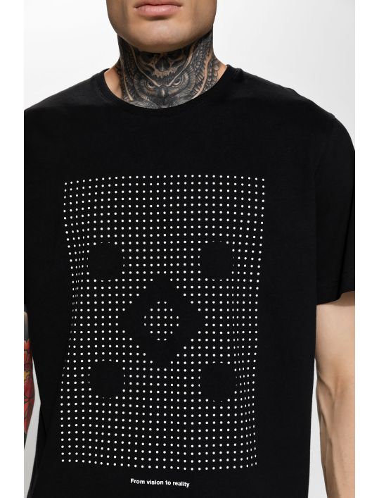 Hoodloom T-shirt με Τύπωμα From Vision To Reality