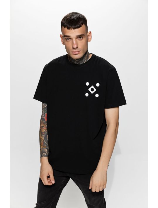 Hoodloom T-shirt με Πίσω Τύπωμα 5FIVE