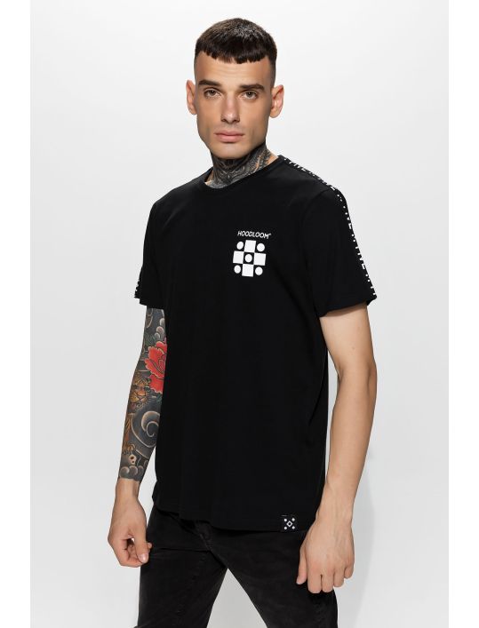 Hoodloom T-shirt με Τύπωμα&Printed Tape
