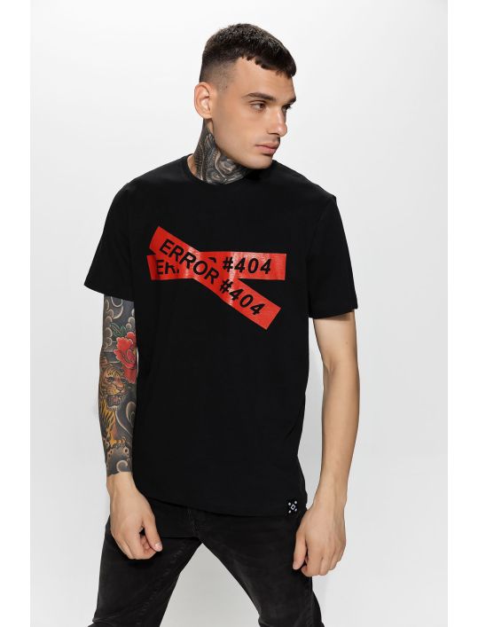 Hoodloom T-shirt με Τύπωμα ERROR#404
