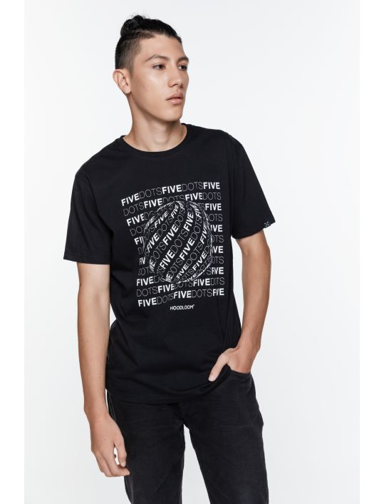 Hoodloom T-shirt με Τύπωμα Universe