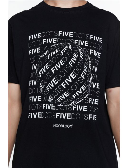 Hoodloom T-shirt με Τύπωμα Universe