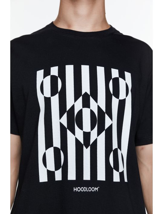 Hoodloom T-shirt με Τύπωμα 5Dots Striped