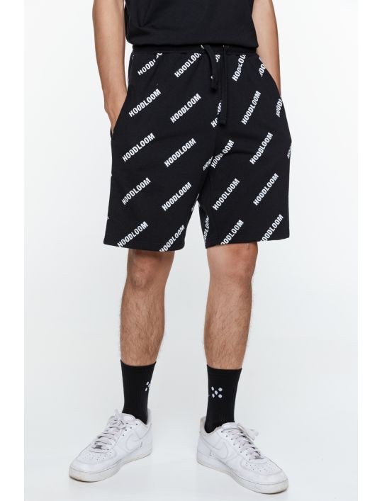 Hoodloom Βερμούδα με Τύπωμα Allover