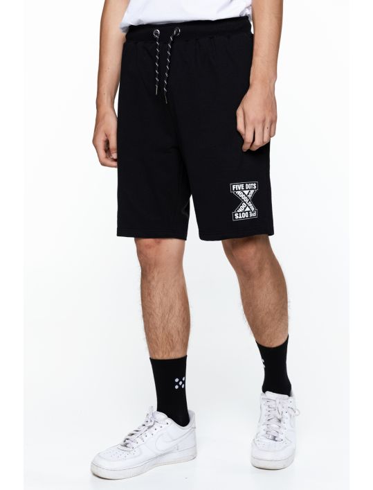 Hoodloom Βερμούδα με Τύπωμα X FIVE DOTS