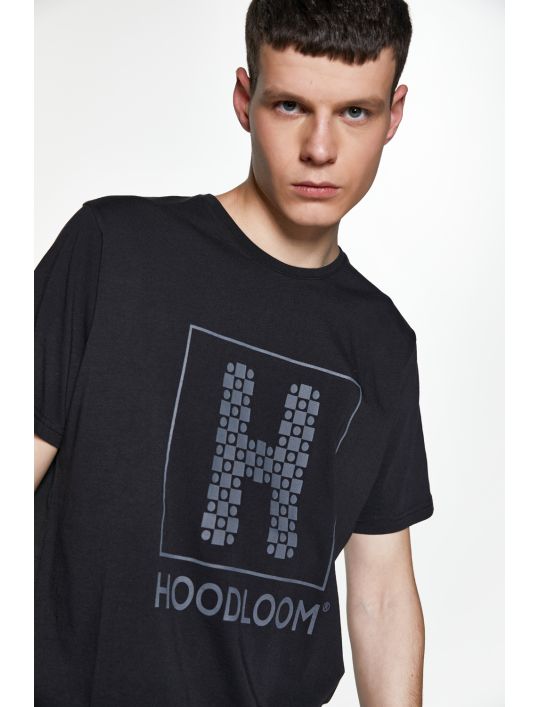 Hoodloom T-shirt με Τύπωμα H Dotted