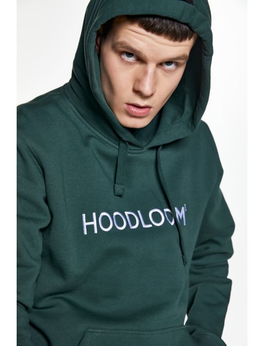 Hoodloom Μπλούζα Φούτερ με Κουκούλα&Κέντημα
