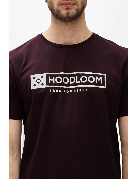 Hoodloom T-shirt με Τύπωμα Free Yourself