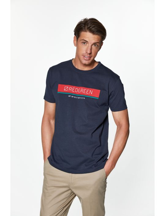 RedGreen T-shirt με Τύπωμα 3-color RG