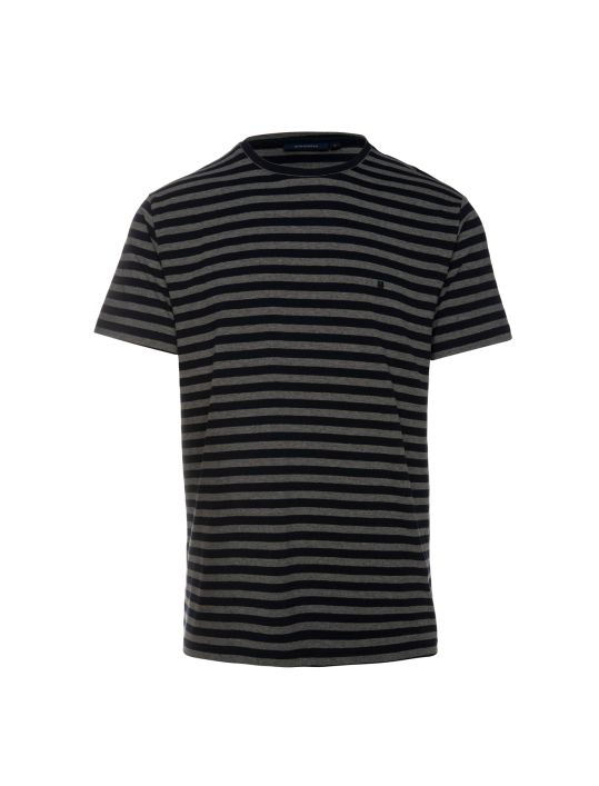 RedGreen T-shirt Ριγέ με Κέντημα Logo