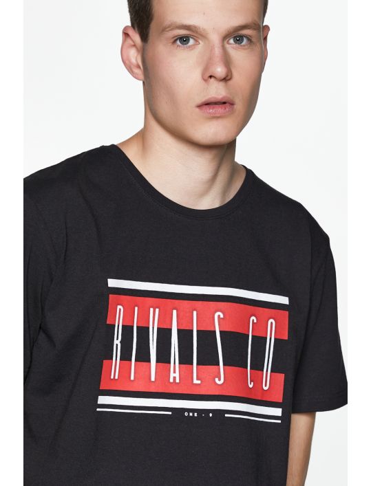 Rivals T-shirt με Τύπωμα Rivals Co
