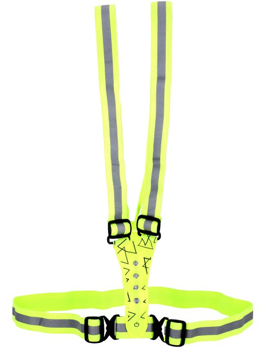 Endurance Αξεσουάρ Reflective Cross Belt w/ LED (Salzmann)