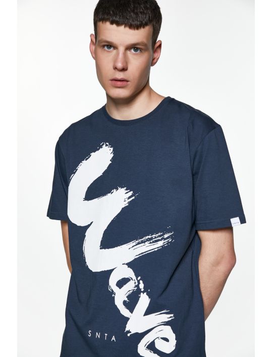Snta T-shirt με Τύπωμα Wave