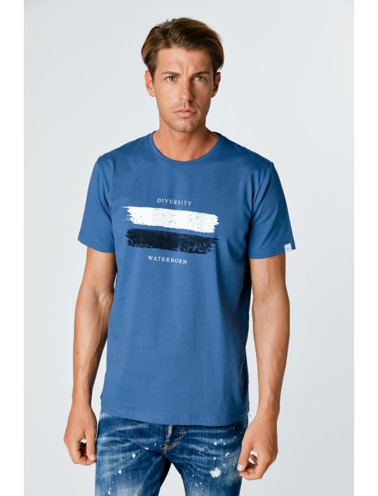 Snta T-shirt με Τύπωμα Diversity Waterborn
