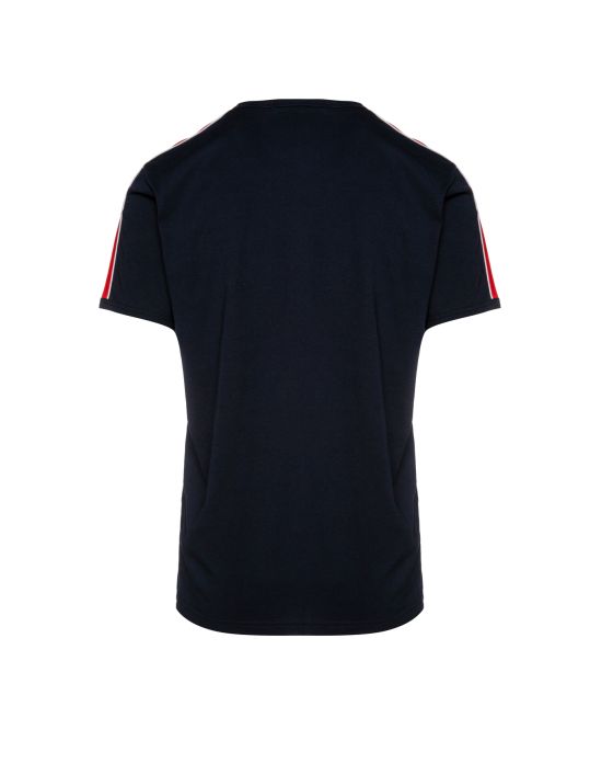 Snta T-shirt με Τύπωμα Logo&Ρίγες Ώμου