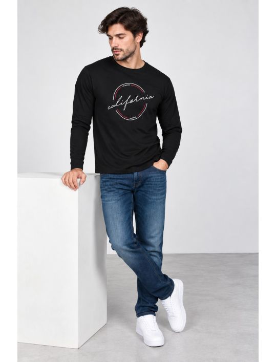 Snta Μπλούζα με Μακρύ Μανίκι&Τύπωμα California