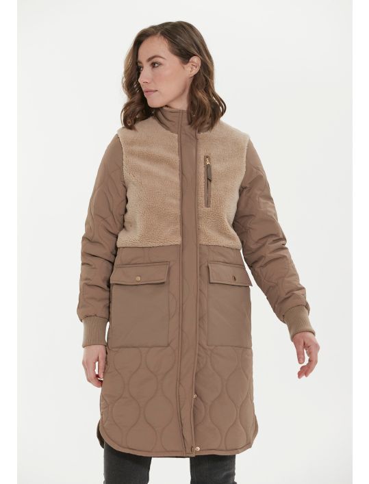 Weather Report Μπουφάν Hollie Long Quilted Jacket