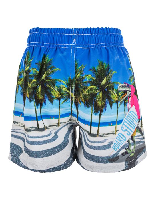 Zigzag Μαγιό Dino Boardshorts