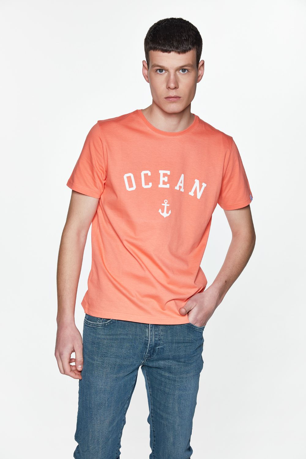 Snta T-shirt με Τύπωμα Ocean Anchor