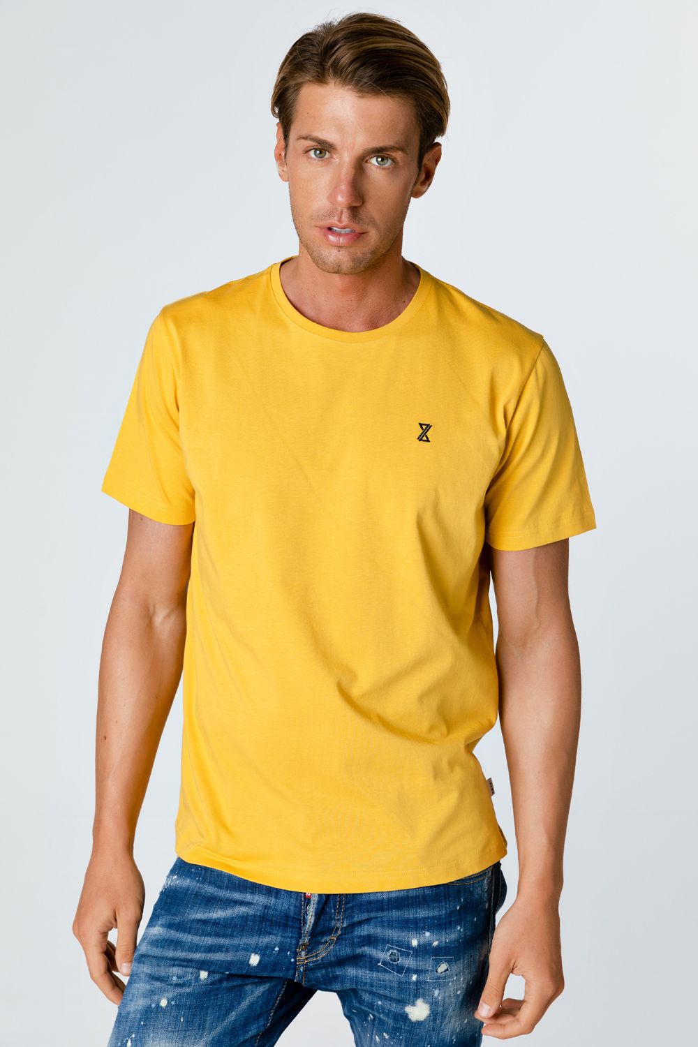 Snta T-shirt Basic με Κέντημα Logo