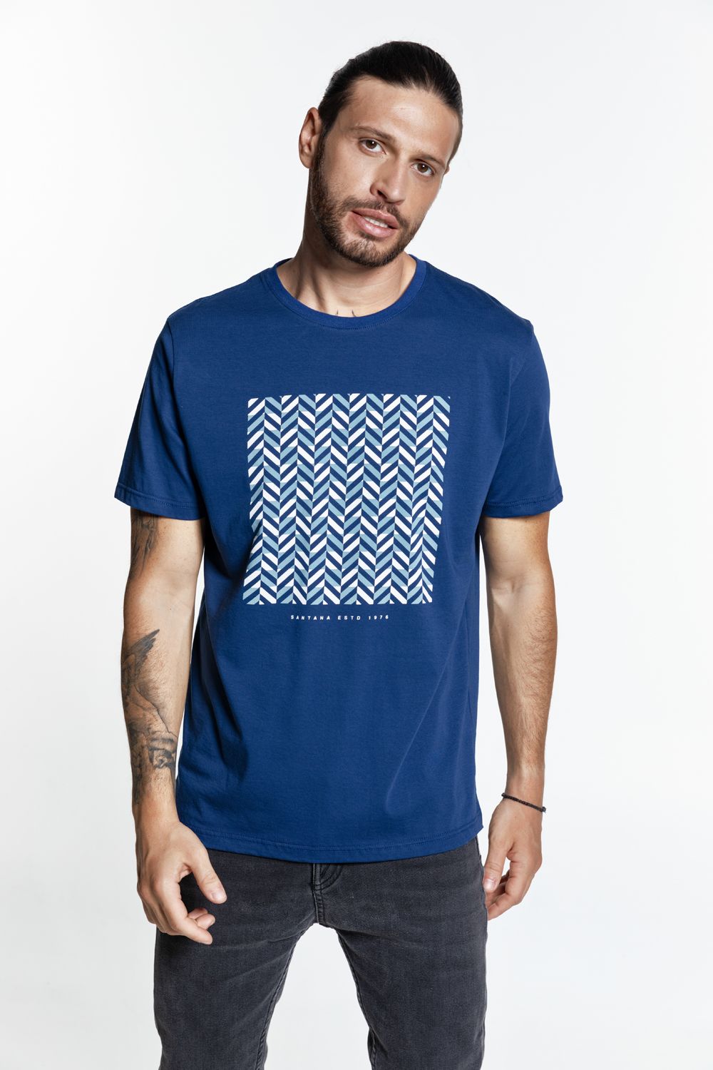 Snta T-shirt με Τύπωμα Mosaic