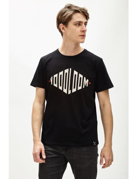 Hoodloom T-shirt με Τύπωμα Rhombus