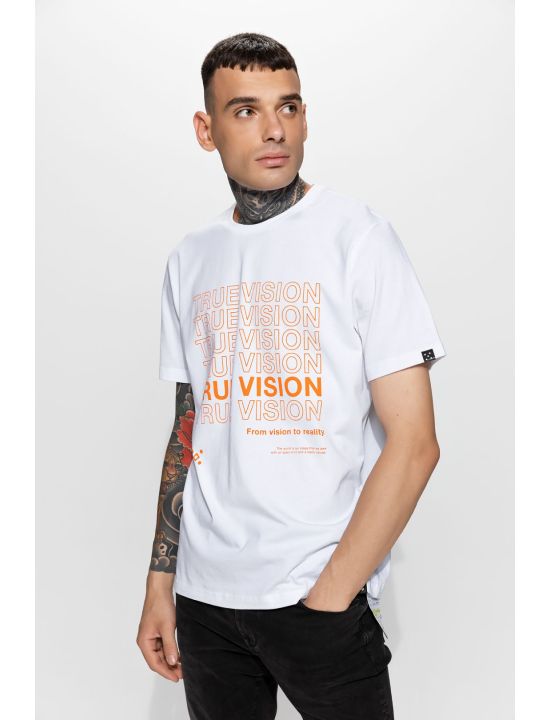 Hoodloom T-shirt με Τύπωμα True Vision