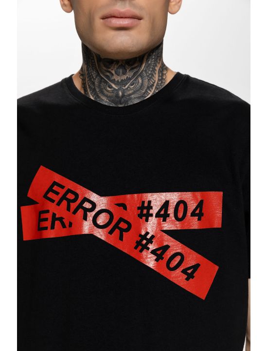 Hoodloom T-shirt με Τύπωμα ERROR#404