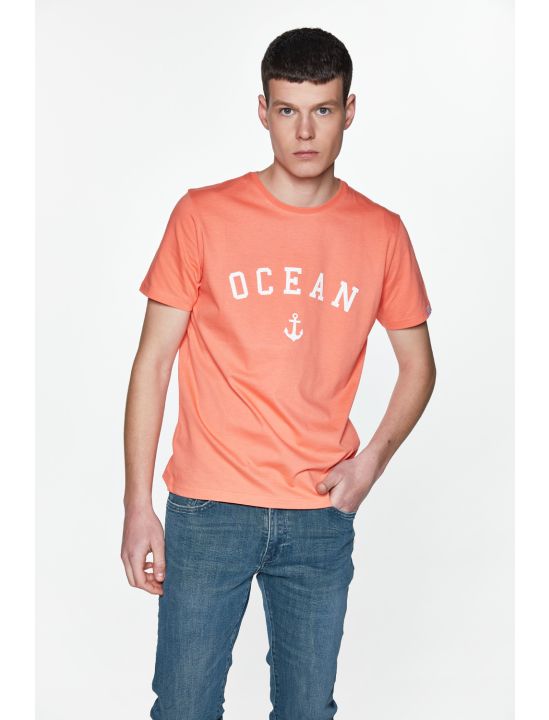 Snta T-shirt με Τύπωμα Ocean Anchor