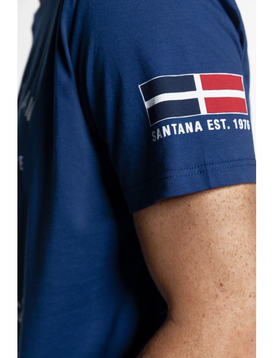 Snta T-shirt με Τύπωμα Arctic Ocean+Sleeve Flag