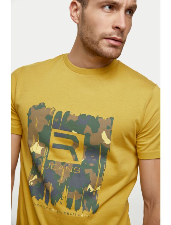 Replika T-shirt με Τύπωμα Army