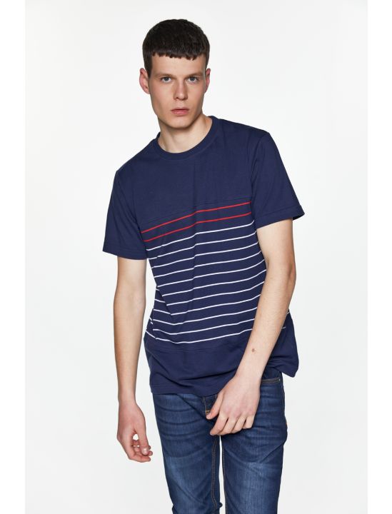 North 56°4 T-shirt Με Ρίγες