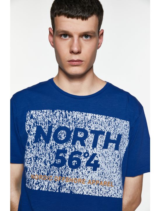 North 56°4 T-shirt με Τύπωμα Nordic Offshore Ap.