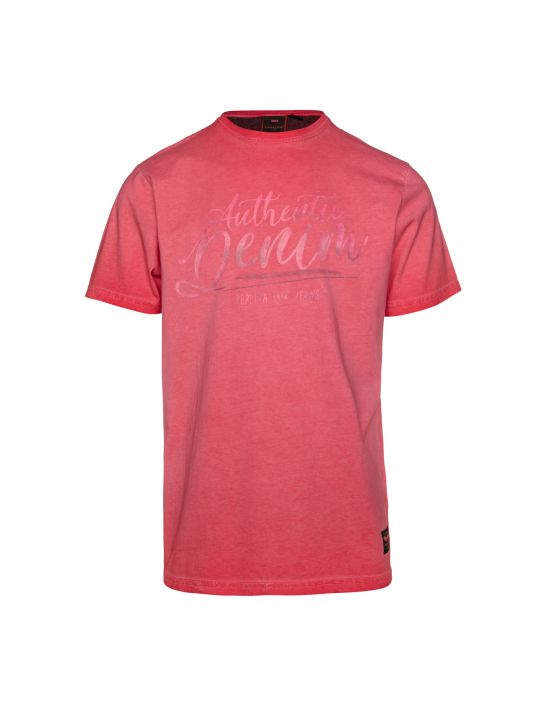 Replika T-shirt με Τύπωμα Authentic Denim