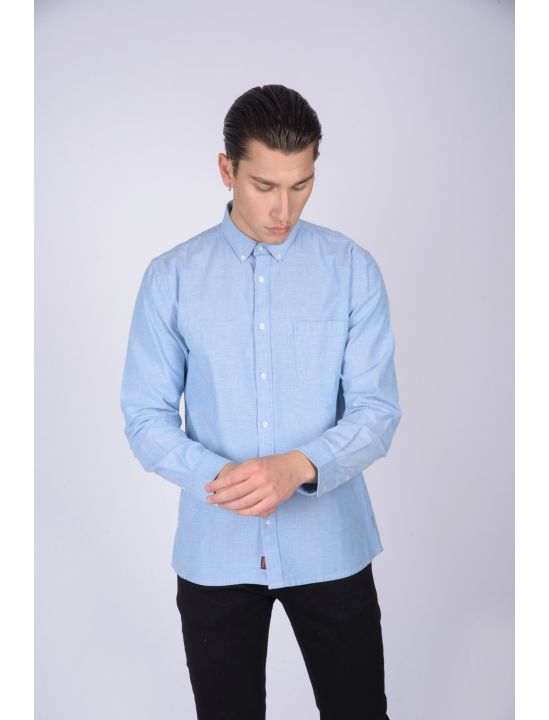 North 56°4 Πουκάμισο με Μακρύ Μανίκι Oxford w/stretch