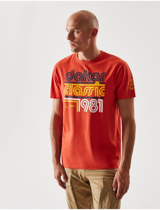 Dakar T-shirt με Τύπωμα DKR CL 0222